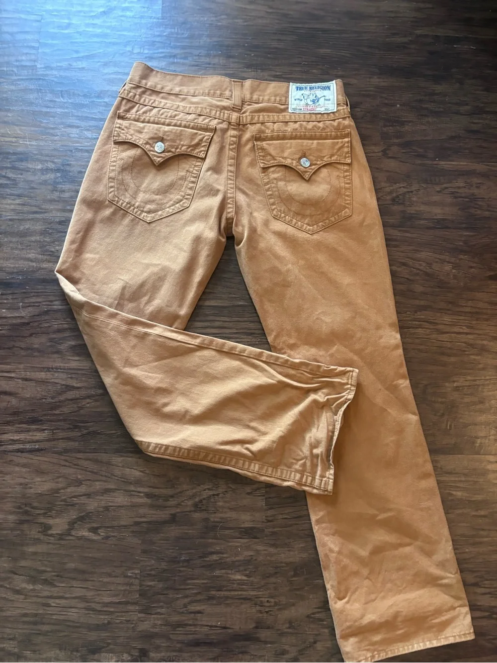 True Religion Men's Tan/Brown Jeans